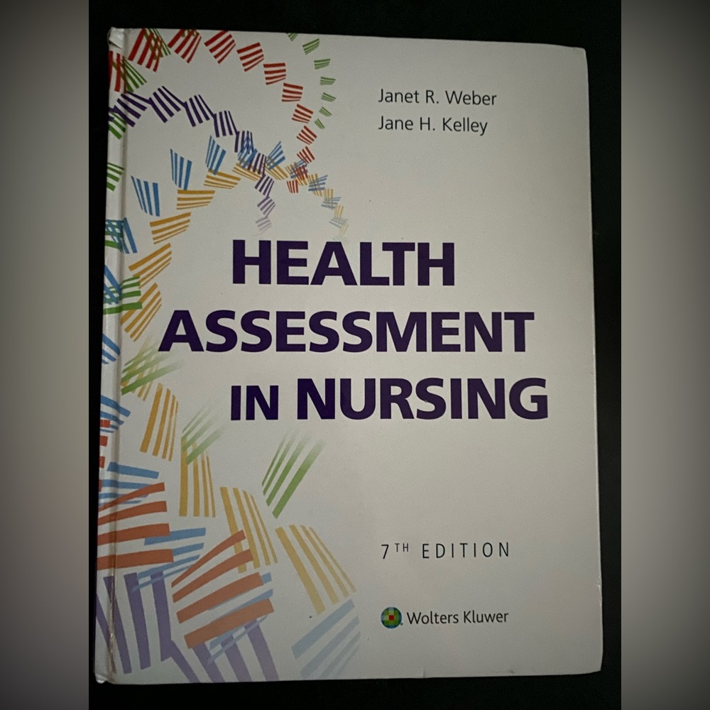 Health assessment nursing school book